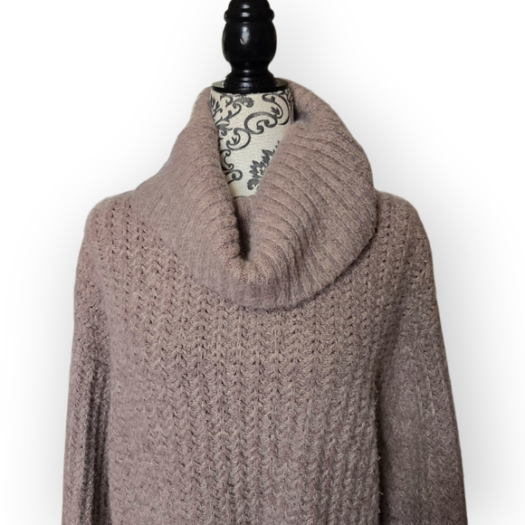 Anthropologie Maeve Cowl-Neck Pullover Heavy Knit Sweater Size Medium - Picture 3 of 16